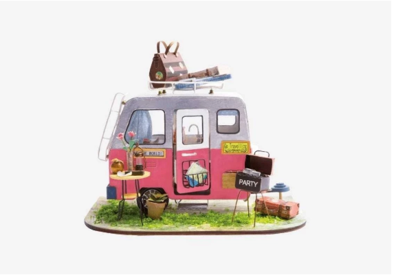 Happy Camper Miniature Van