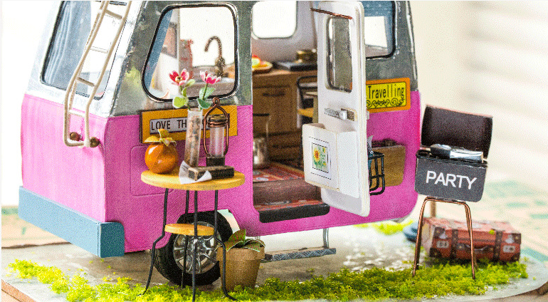 Happy Camper Miniature Van