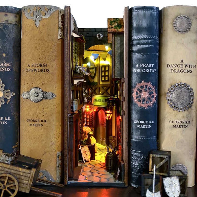 Medieval Alley Book Nook
