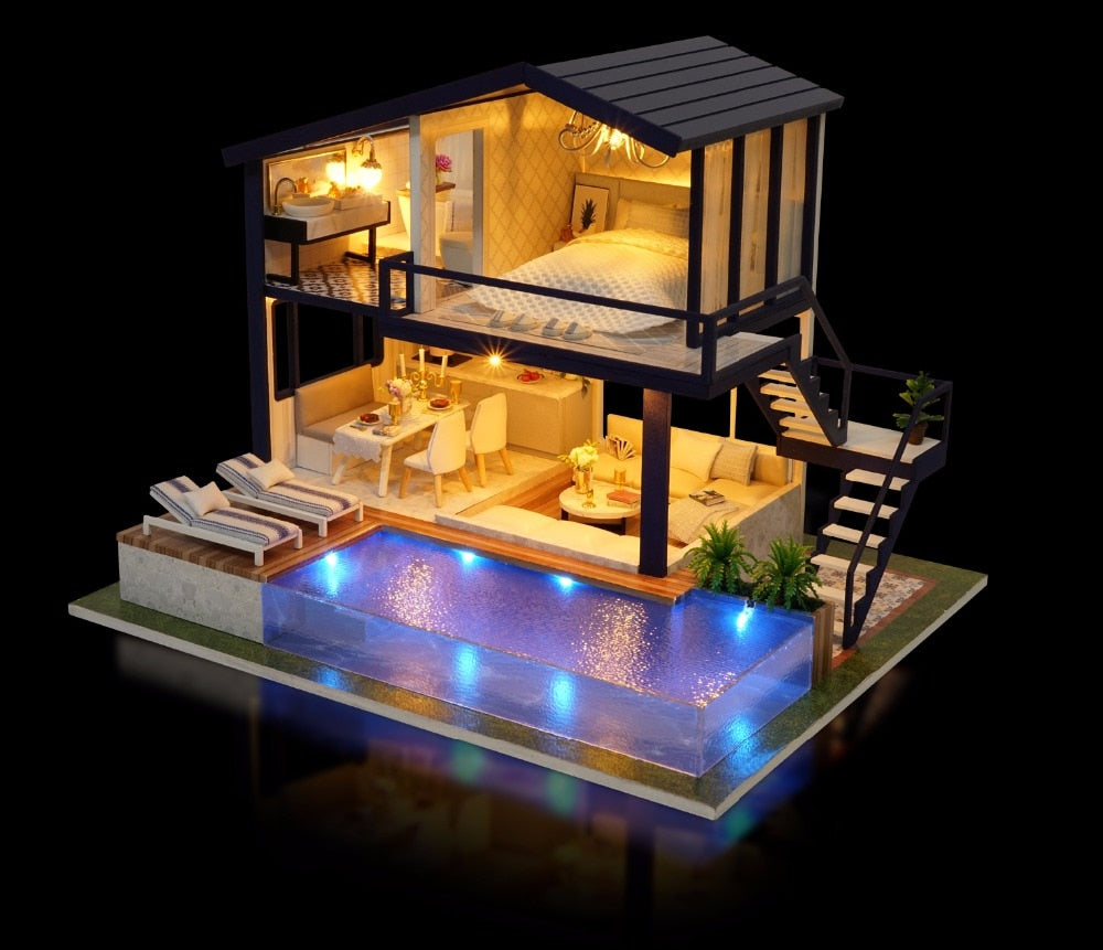 Modern Villa Miniature House