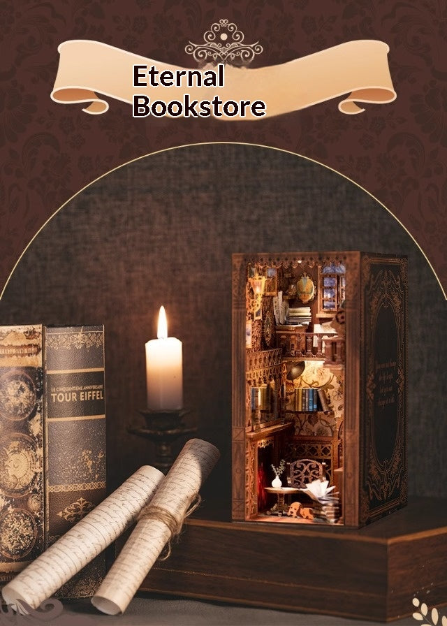 Eternal Bookstore Bookend Nook