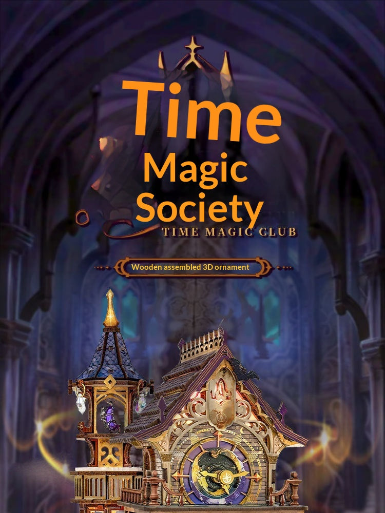 Time Magic Castle Bookend